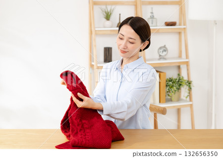 Fashion, changing clothes, laundry Fashion, changing clothes, laundry 132656350