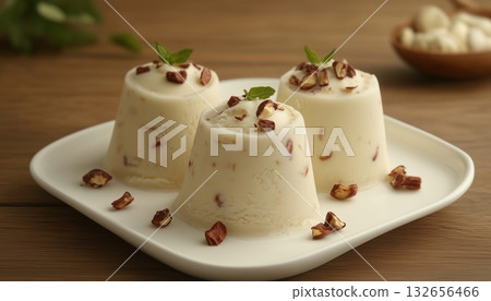 Kulfi ice cream sweet dessert traditional food snack 132656466