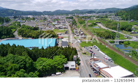 關原戰場，國家歷史遺址，從德川家康總部俯瞰 132656945