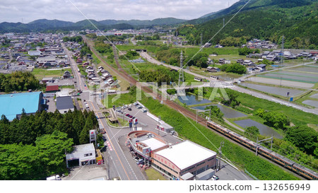 關原戰場，國家歷史遺址，從德川家康總部俯瞰 132656949