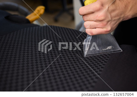 Experience Exceptional Professional Car Interior Cleaning Utilizing Advanced Steam Technology 132657004