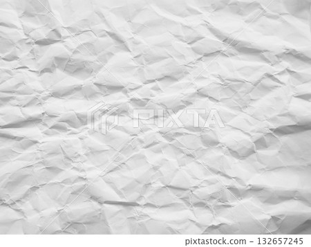 Paper White Crumpled Background Old Vintage Letter Grey Wrinkle Sheet Dirty Crease Page Design Letter Torn Parchment Craft Grunge Kraft Pattern Rough Canvas Brown Page Aged Texture Mockup Cardboard. 132657245
