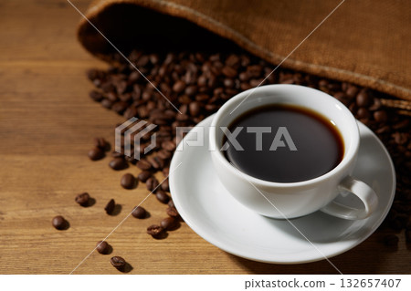 Hot coffee image Hot coffee image 132657407