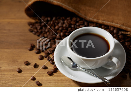 Hot coffee image Hot coffee image 132657408