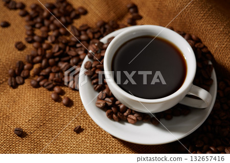 Hot coffee image Hot coffee image 132657416