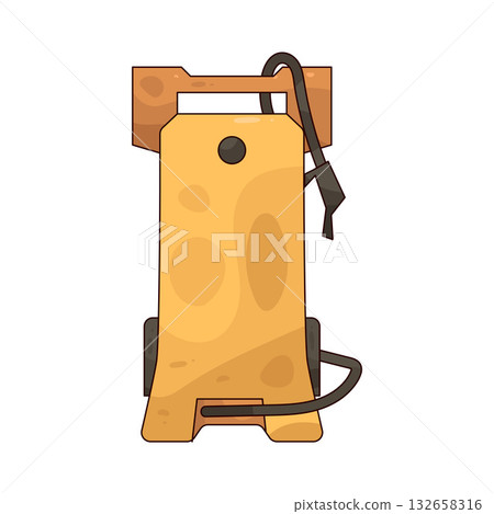 illustration of Portable Diesel Fuel Cart illustration of Portable Diesel Fuel Cart 132658316