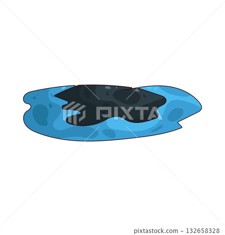 illustration of Oil Spill illustration of Oil Spill 132658328