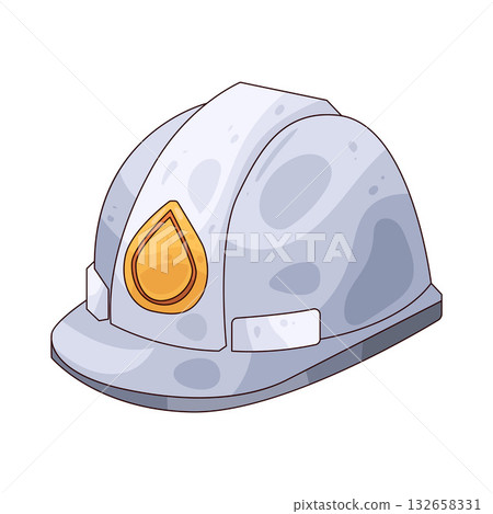 illustration of Hard Hat illustration of Hard Hat 132658331