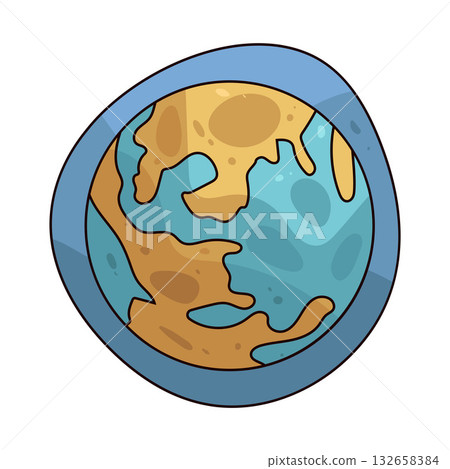 illustration of Earth illustration of Earth 132658384