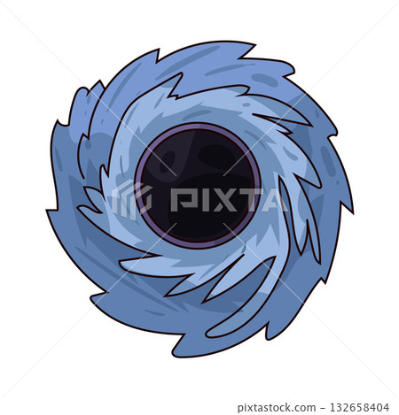 illustration of Black Hole illustration of Black Hole 132658404