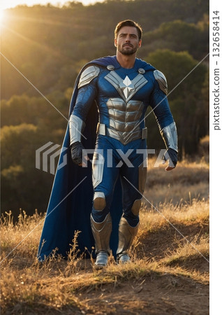 英雄藍的自然肖像 132658414