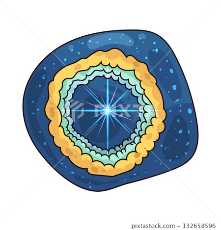 illustration of Space 132658596