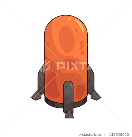 illustration of Space Fuel Tank 132658600