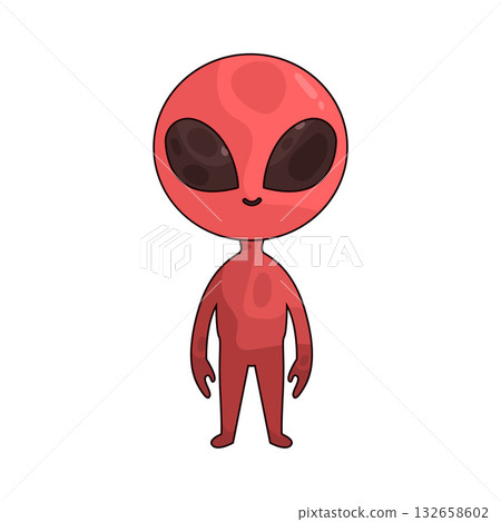 illustration of Alien 132658602
