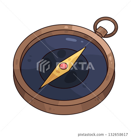 illustration of Compass illustration of Compass 132658617