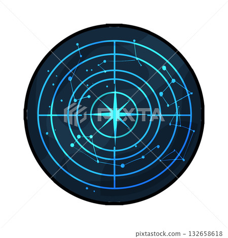 illustration of Radar 132658618