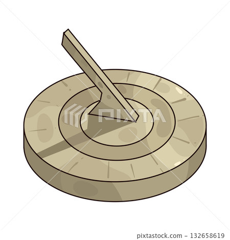 illustration of Sundial 132658619