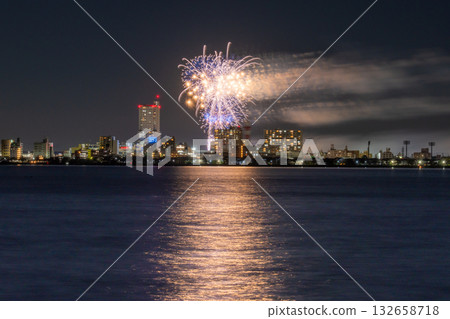 茨城縣土浦全國煙火大賽 132658718