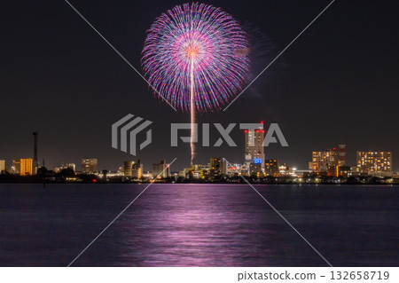 茨城縣土浦全國煙火大賽 132658719