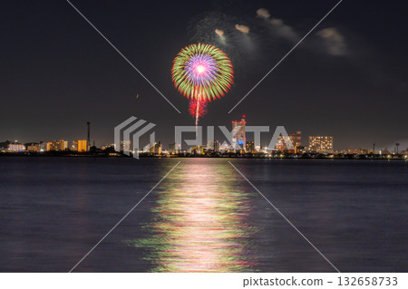 Tsuchiura National Fireworks Competition, Ibaraki Prefecture 132658733
