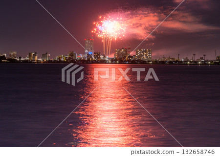 茨城縣土浦全國煙火大賽 132658746