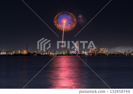 Tsuchiura National Fireworks Competition, Ibaraki Prefecture Tsuchiura National Fireworks Competition, Ibaraki Prefecture 132658749