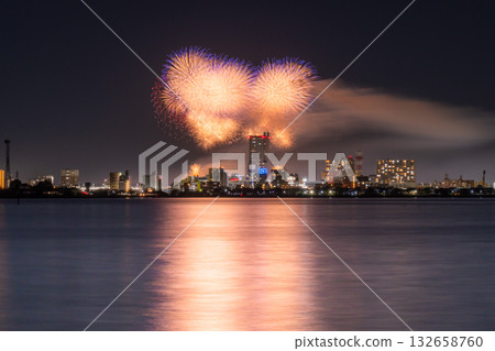 茨城縣土浦全國煙火大賽 132658760