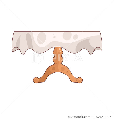 illustration of Dining Table illustration of Dining Table 132659026