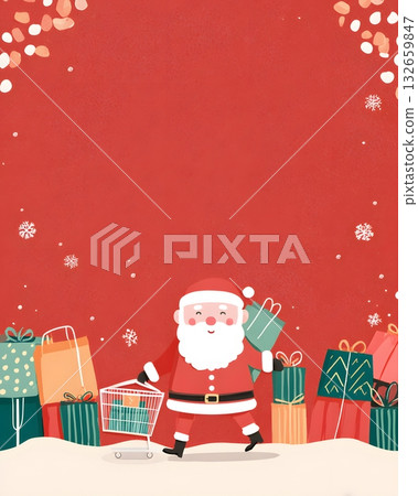 holiday marketing campaign poster vector 132659847