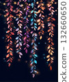 glowing gradient garland festive pattern 132660650