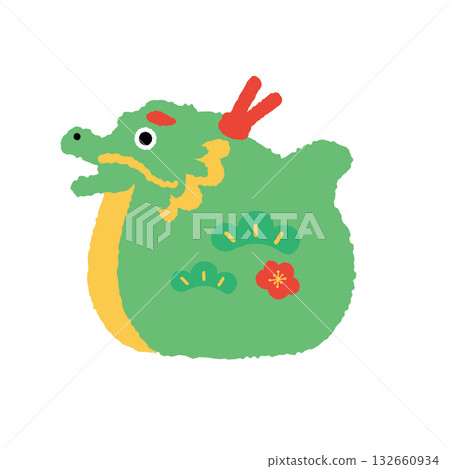 龍年人物擺飾插圖 龍年人物擺飾插圖 132660934