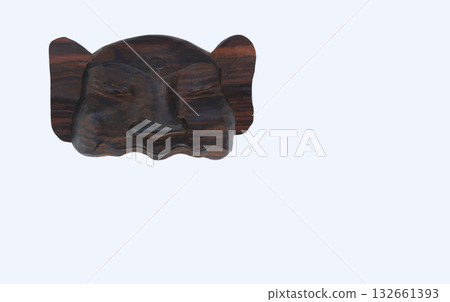 Folk crafts from Bali, Indonesia, a god of good fortune 132661393