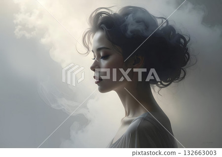 Strength Vanished in the Mist: A Portrait of Solitude and Silence 132663003