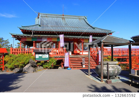 秋天的鬼押出公園(群馬縣嬬戀村淺間山觀音堂) 秋天的鬼押出公園(群馬縣嬬戀村淺間山觀音堂) 132663592