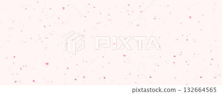 Speckle Terrazzo pattern. Pink Granite stone texture. Abstract background for interior design, wallpaper, stoneware, wrapper paper. Vintage vector illustration 132664565