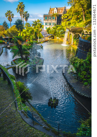 Amazing Monte Palace Tropical Gardens in Funchal, Madeira Island 132664671