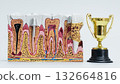Tooth Anatomy Model with Dental Award Trophy 132664816