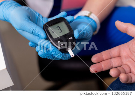 Effective Diabetes Monitoring Utilizing a Blood Glucose Meter for Accurate Health Management 132665197