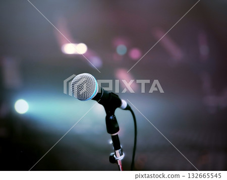 Illuminated microphone Illuminated microphone 132665545