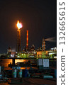 火炬塔工廠的夜景 132665615