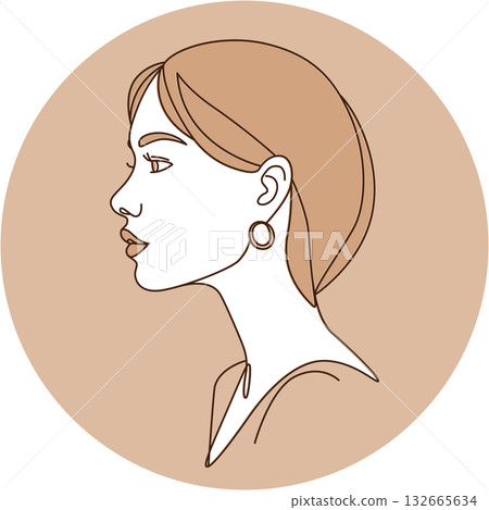 女性頭像圖示 10 132665634