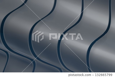 Matte Glass Abstract Shapes in Dark Blue Matte Glass Abstract Shapes in Dark Blue 132665799