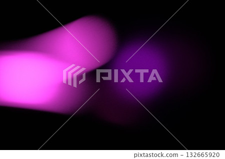 Dark Black Matte Surface with Purple Highlights 132665920