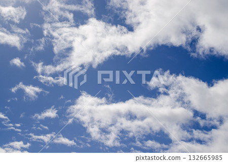 Clouds of various shapes Clouds of various shapes 132665985
