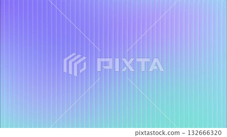 Ribbed glass background with refraction effect. Reeded glass with blue and cyan gradient. Abstract background 132666320