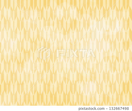 Yagasuri Japanese pattern Traditional Japanese pattern Gold White Yagasuri Japanese pattern Traditional Japanese pattern Gold White 132667498