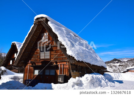 冬天的白川鄉 冬天的白川鄉 132667618