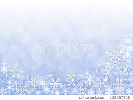 雪水晶背景材料 雪水晶背景材料 132667908