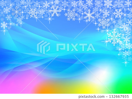 雪水晶背景材料 雪水晶背景材料 132667935