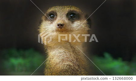 A Curious Meerkat Spotted in Nature An Exquisite Capture of Wildlife Photography 132668000